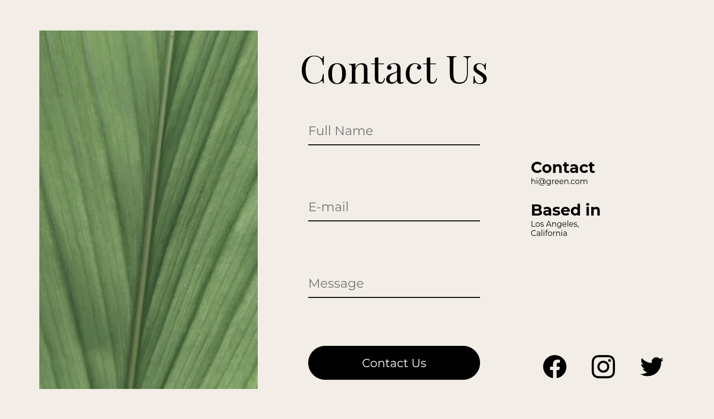 Contact us website